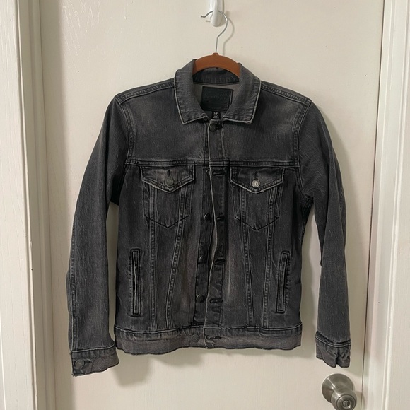 Lucky Brand Jackets & Blazers - Lucky Brand Charcoal Denim Jacket